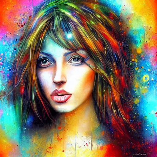 Prompt: centered ultradetailed portrait of a beautiful woman by Patrice Murciano, impressionism