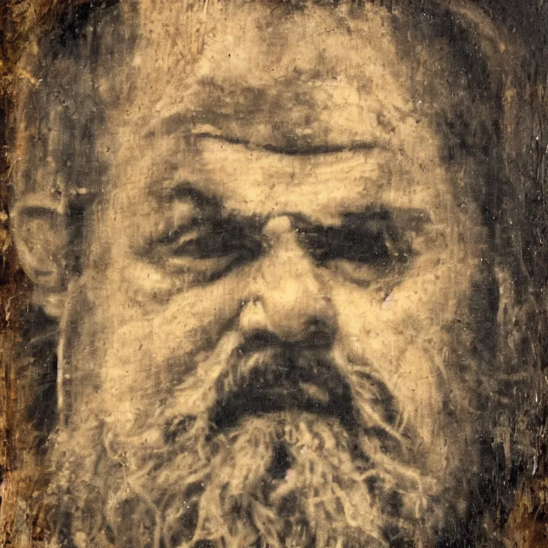 Antique Tintype Of Beautiful Warmly Lit Close Up Stable Diffusion 