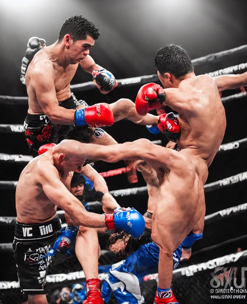 Image similar to chito vera knocks out dominick cruz via headkick, by annie leibovitz and steve mccurry, natural light, detailed face, canon eos c 3 0 0, ƒ 1. 8, 3 5 mm, 8 k, medium - format print