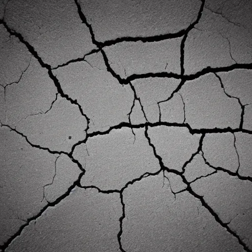 Image similar to there is a crack in everything