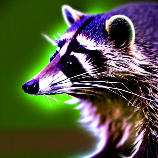 Image similar to sniper raccoon, photo, detailed, 4 k