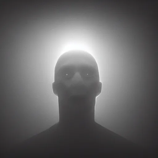 Image similar to a still of a scaryvampire face, studio lighting, 4 k, god rays through fog. cinematic