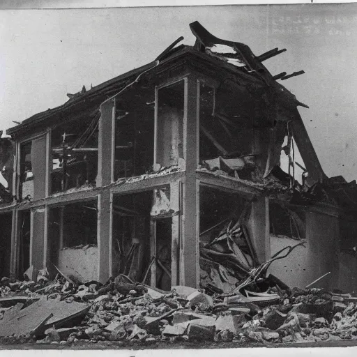 Prompt: a cabinet photo of a scary Zombie lurking at a dark corner of a demolished building at night on the 1800s