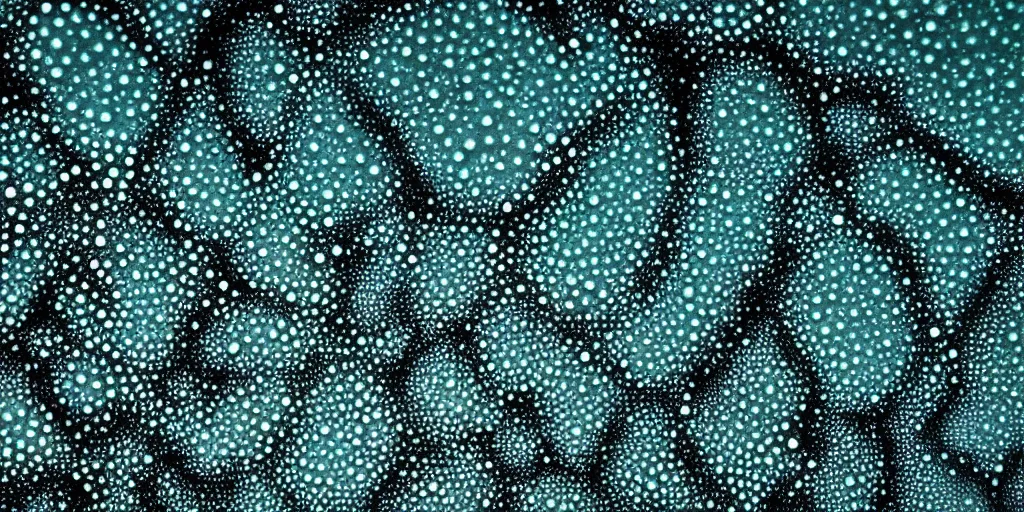 Prompt: trypophobia in the ocean, dark deep, amazing, beautiful, descent