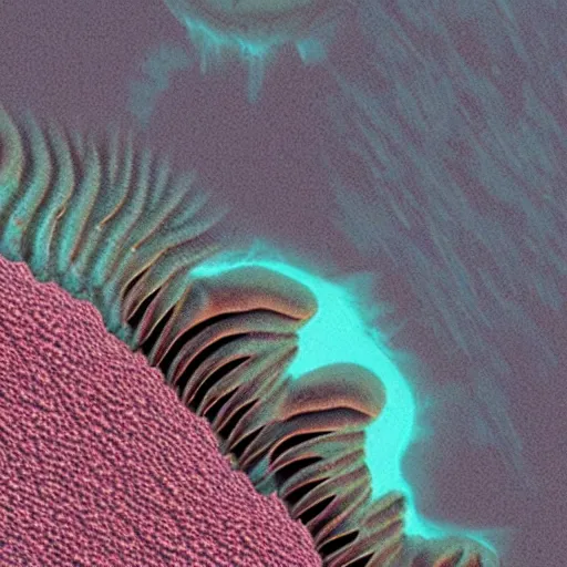 Image similar to deep ocean scale worm ( lepidonotopodium piscesae ), coloured scanning electron micrograph