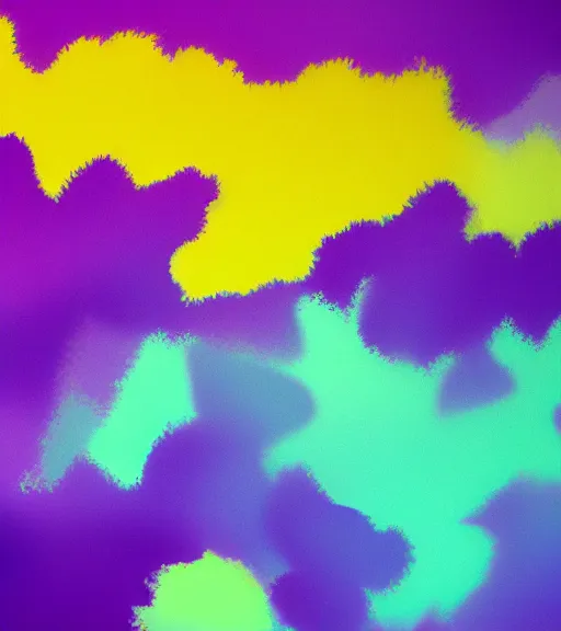 Prompt: purple to yellow gradient wallpaper with paint chipping off, abstract, octane render, 4 k