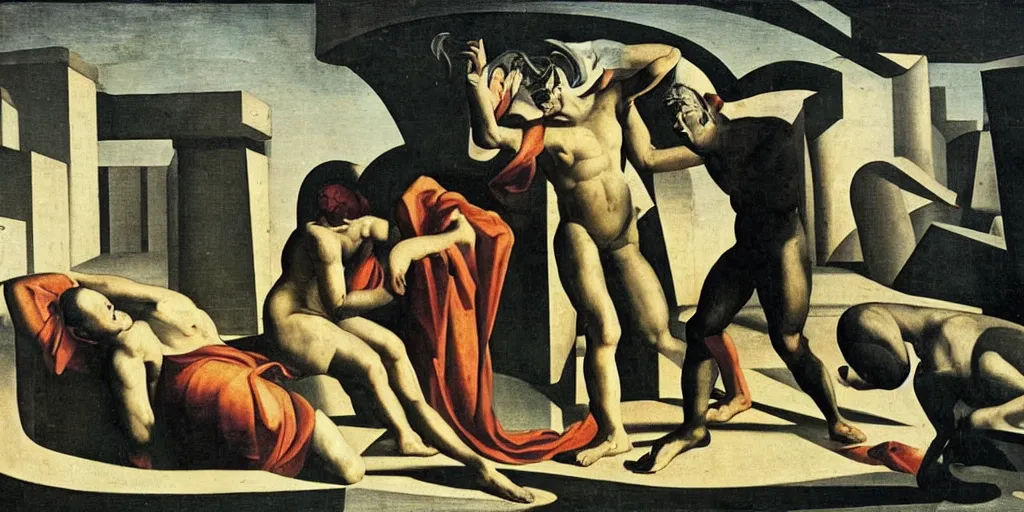 Image similar to maddening knowledge by de chirico, giorgio