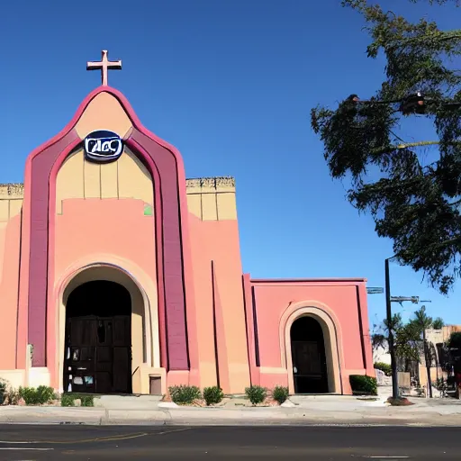 Image similar to exterior of Taco Bell historic cathedral