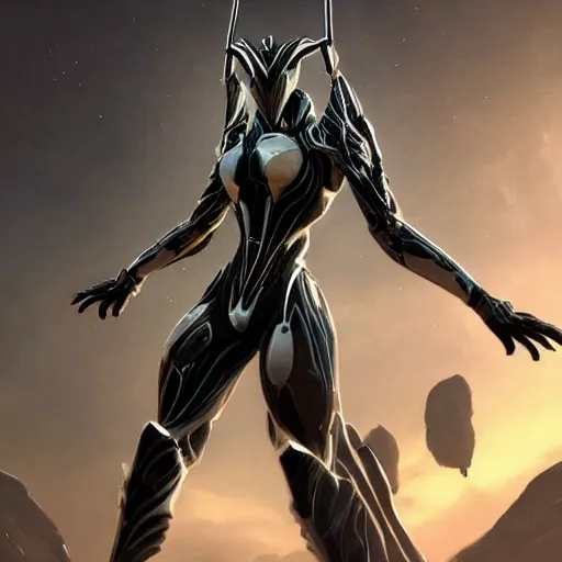 Prompt: ant pov, looking up at a beautiful and stunning giant female warframe, unaware of your tiny existence, about to step on you, off-white plated armor, slick elegant design, sharp claws, full body shot, highly detailed art, epic cinematic shot, realistic, professional digital art, high end digital art, DeviantArt, artstation, Furaffinity, 8k HD render, epic lighting, depth of field