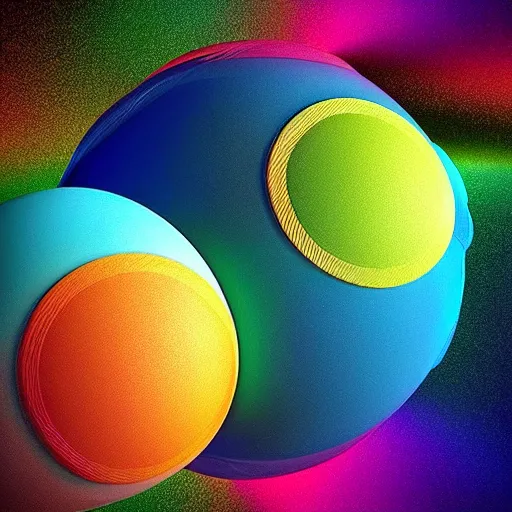 Image similar to “Sphere eversion (technicolour, photorealistic). Cutting edge, high-resolution, clean and enhanced. Rendered in octane 3D model, rainbow hued, masterpiece, extremely beautiful, ultra realistic”