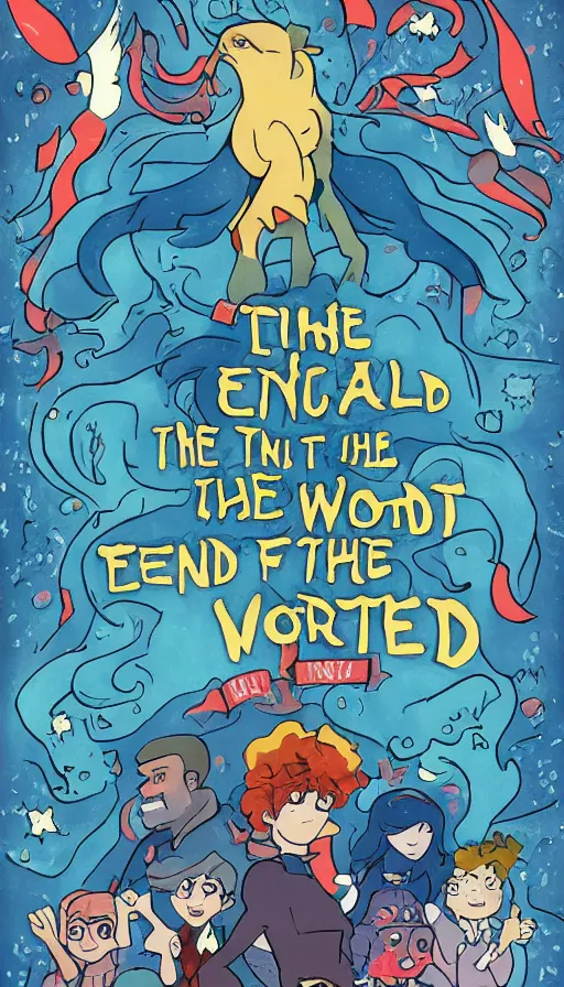 Prompt: the end of the world, by rebecca sugar