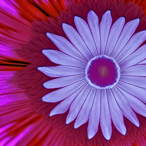 Image similar to an infrared flower