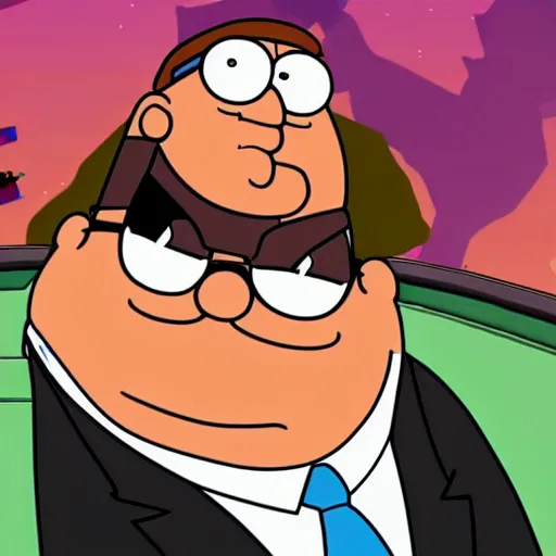 Prompt: Peter Griffin on Fortnite