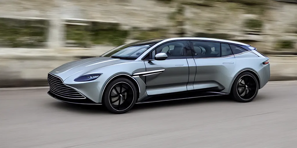 Image similar to “2022 Aston Martin minivan”