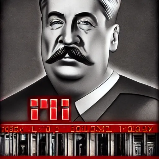 Prompt: stalin building a pc, photography, photorealistic