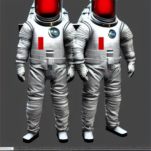 Prompt: space suits for Knights templars, octane render, cinemaetic lighting