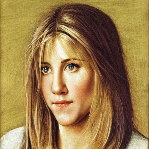 Prompt: jennifer joanna aniston, high detail, 8 k, sharp fucos, smooth, art by albrecht durer