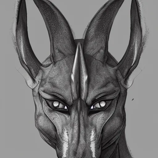 Image similar to Anubis, Jackal, very detailed, artstation, illustration, masterpiece, digital art