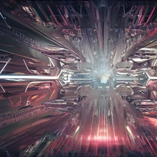 Image similar to sci-fi motherboard structure on the coronation of napoleon painting and digital billboard in the middle, unreal engine 5, keyshot, octane, artstation trending, ultra high detail, ultra realistic, cinematic, 8k, 16k, in style of zaha hadid, in style of nanospace Michael Menzelincev, in style of Lee SOUDER, colors in style of the Blade Runner 2049, in plastic, dark, tilt shift,