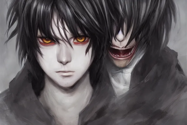 ArtStation - Ryuzaki / L Lawliet fanart