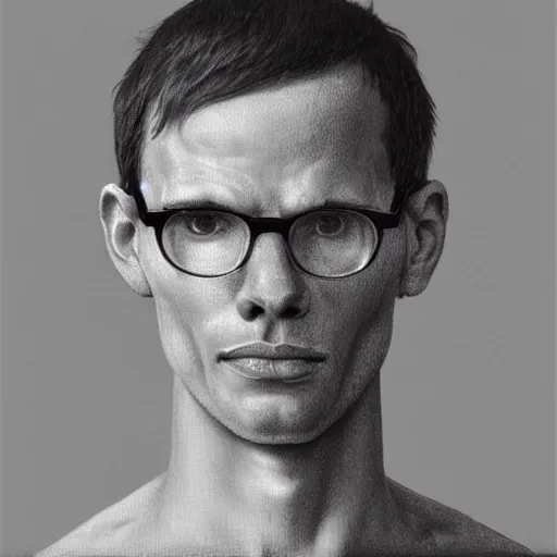 Image similar to A 17th century Baroque Painting of iDubbbz, grainy, realistic, hyperrealistic, very realistic, very very realistic, highly detailed, very detailed, extremely detailed, detailed, digital art, trending on artstation, detailed face, very detailed face, very detailed face, realism, HD Quality, 8k resolution, intricate details, body and head in frame, painting, oil painting, trending on deviantart, Baroque Painting