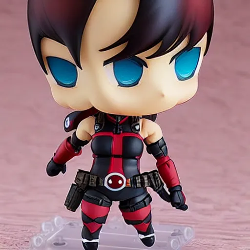 Prompt: ((((deadpool)))), An anime Nendoroid of (((((deadpool))))), figurine, detailed product photo