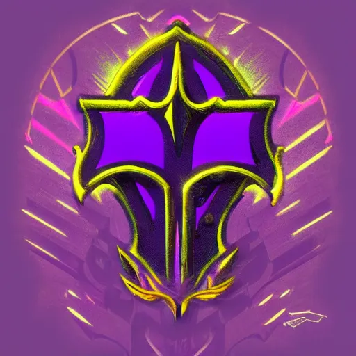 Image similar to fleur - de - lis, retrowave epic art, trending on art station