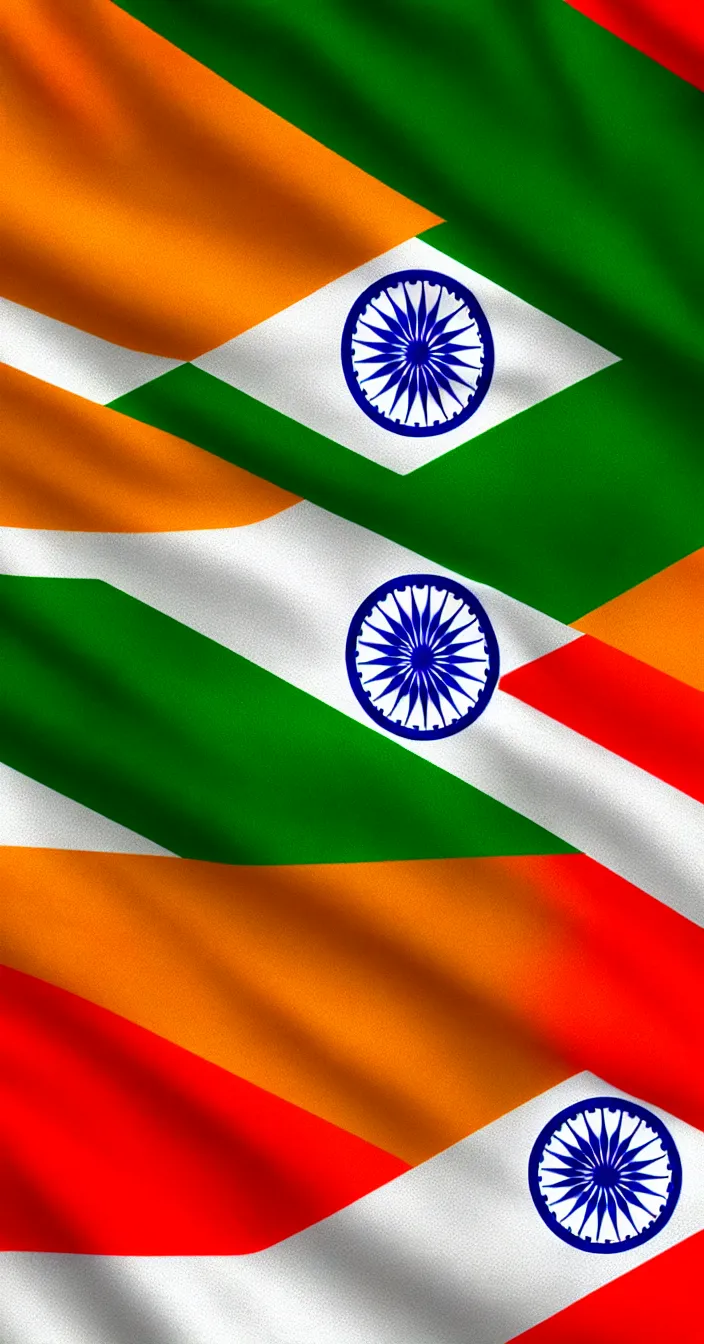 Prompt: realistic photo of indian national flag, very sharp focus, very hyper realistic, highly detailed, fantasy art station