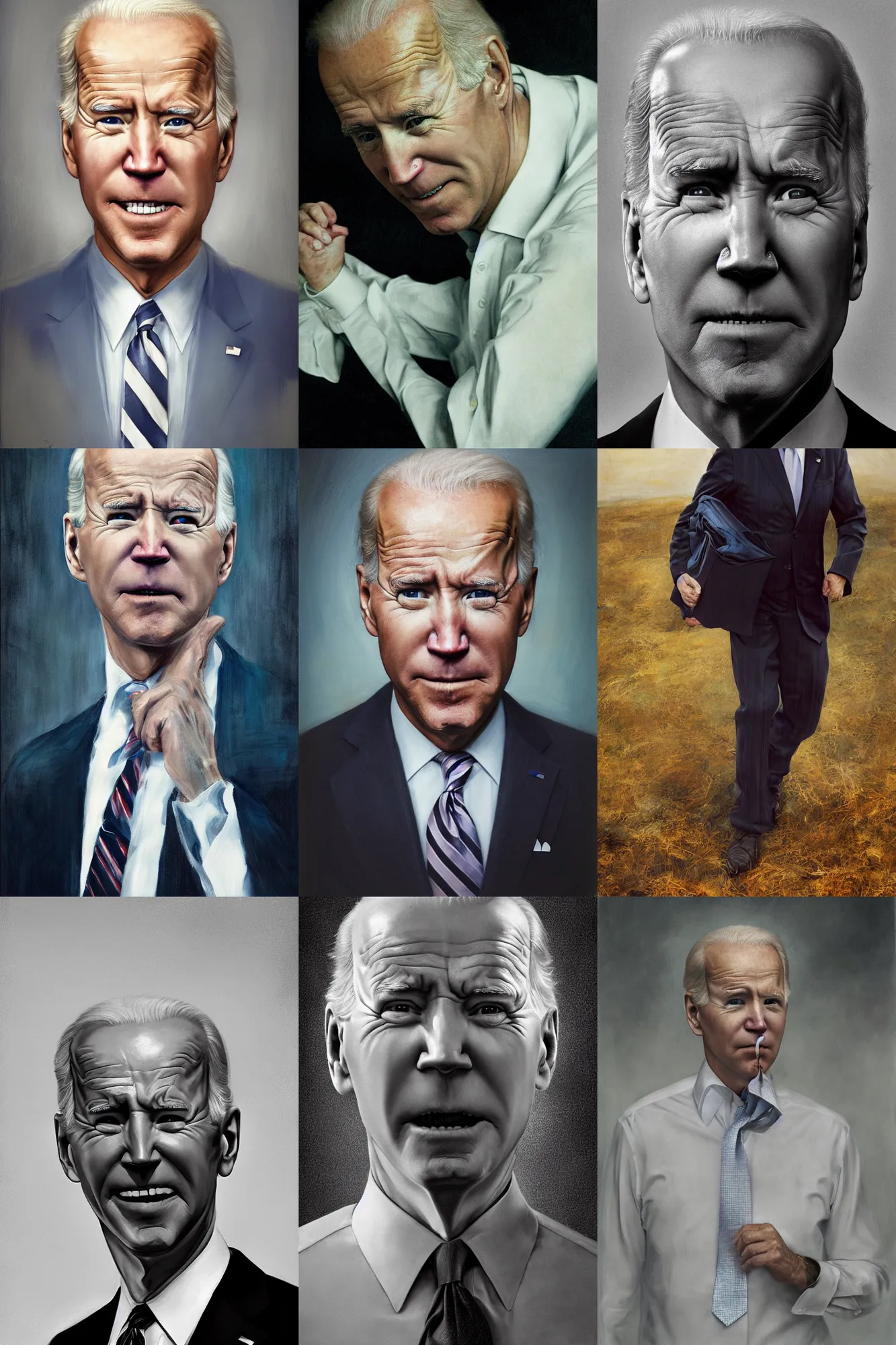 Prompt: photo portrait Joe Biden (played by Voldemort), by Alyssa Monks