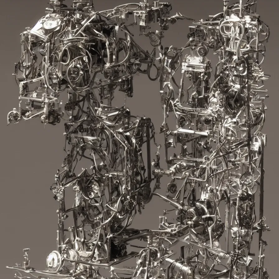 Image similar to a living automaton