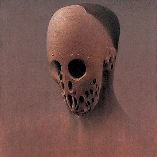 Image similar to geidi prime, realistic art beksinski style, highly detailed