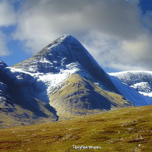 Prompt: ben nevis by tyler edlin