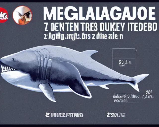 Image similar to megalodon size