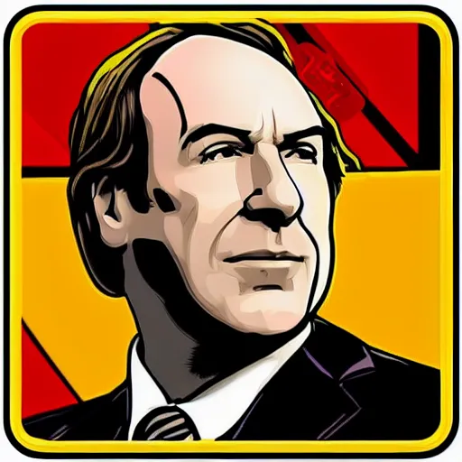 Image similar to ios app for ordering saul goodman stickers