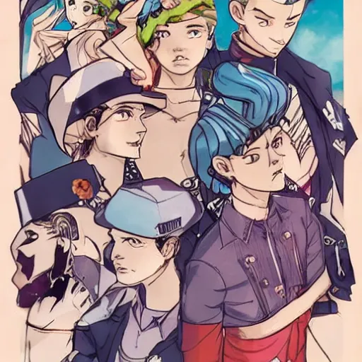 Prompt: jojolion