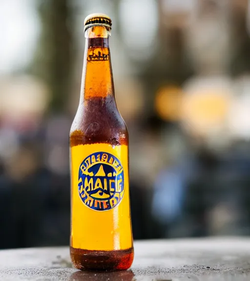 Prompt: A bottle of Club Mate