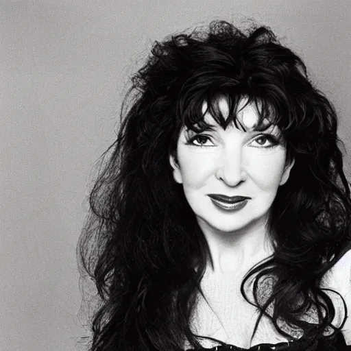 Prompt: Kate Bush professional photograph