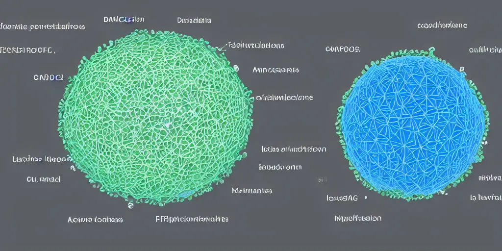 Prompt: diffusion network diagram