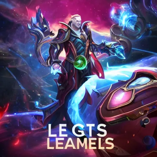 Image similar to elon musk league of legends