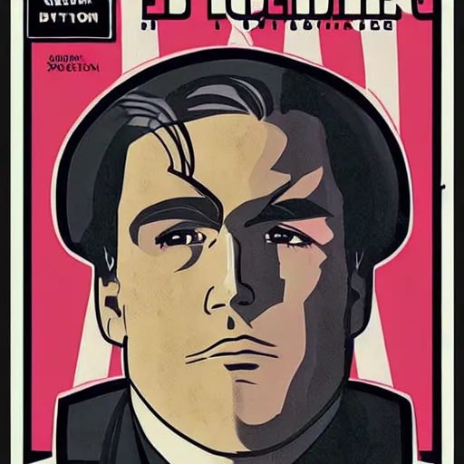 Image similar to Comic book cover depicting a 1930’s Detective in the style of Phil Noto