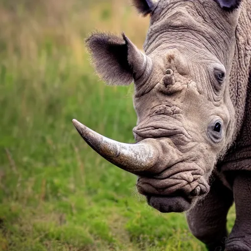 Image similar to wooly hairy brown rhino nature photography