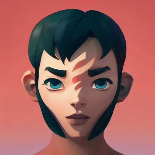 Image similar to face icon stylized minimalist sony playstation 5, loftis, cory behance hd by jesper ejsing, by rhads, makoto shinkai and lois van baarle, ilya kuvshinov, rossdraws global illumination