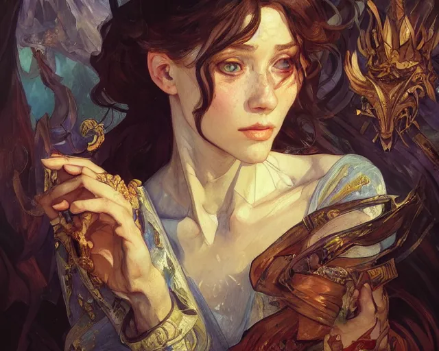 Image similar to photography of oskar kokoschka, deep focus, d & d, fantasy, intricate, elegant, highly detailed, digital painting, artstation, concept art, matte, sharp focus, illustration, hearthstone, art by artgerm and greg rutkowski and alphonse mucha