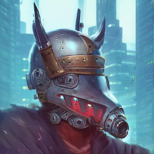 Image similar to cyberpunk viking helmet mask warrior goddess robot ninja fantasy, art gta 5 cover, official fanart behance hd artstation by jesper ejsing, by rhads, makoto shinkai and lois van baarle, ilya kuvshinov, ossdraws