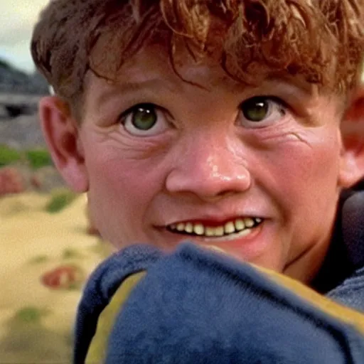 Prompt: still frame from the movie goonies 2, ultra realistic, photorealistic, cinematic