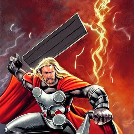 Prompt: the hammer of Thor