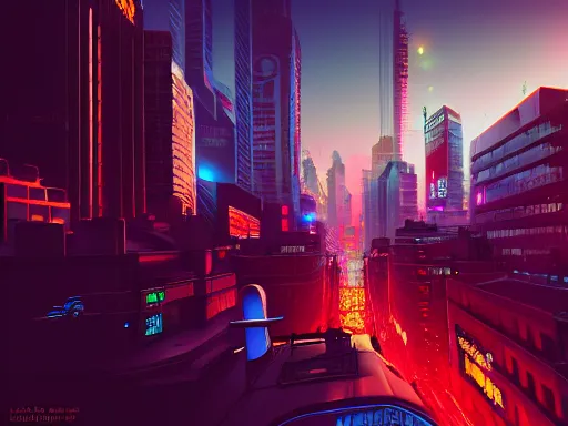 a cinematic busy cyberpunk chinatown packed with | Stable Diffusion ...