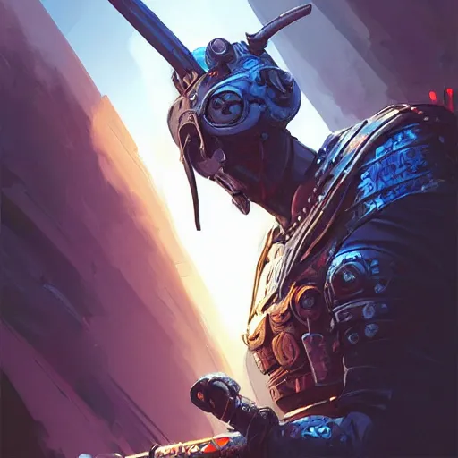 Image similar to cyberpunk viking helmet mask warrior goddess robot ninja fantasy, art gta 5 cover, official fanart behance hd artstation by jesper ejsing, by rhads, makoto shinkai and lois van baarle, ilya kuvshinov, ossdraws