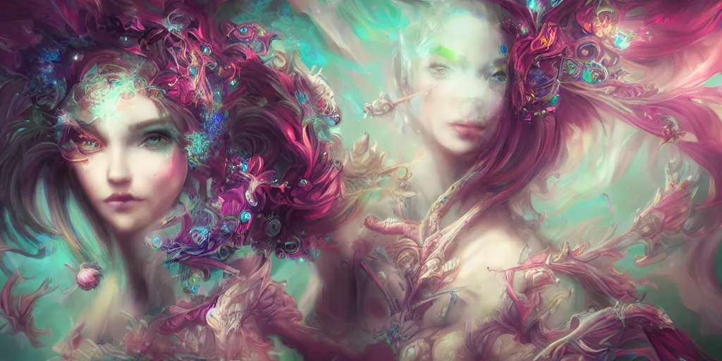 Image similar to dreamscape, female, ross tran, vivid colors, anatomical, highly detailed sculpture, intricate detailed, ommatidia, 8 k, cinematic atmosphere, post - processing