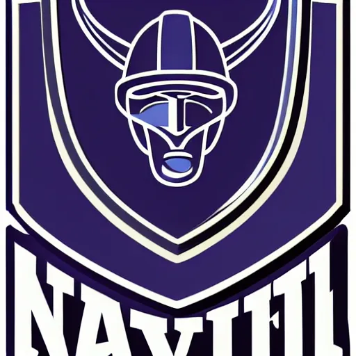 Image similar to nfl logo detailed vector viking